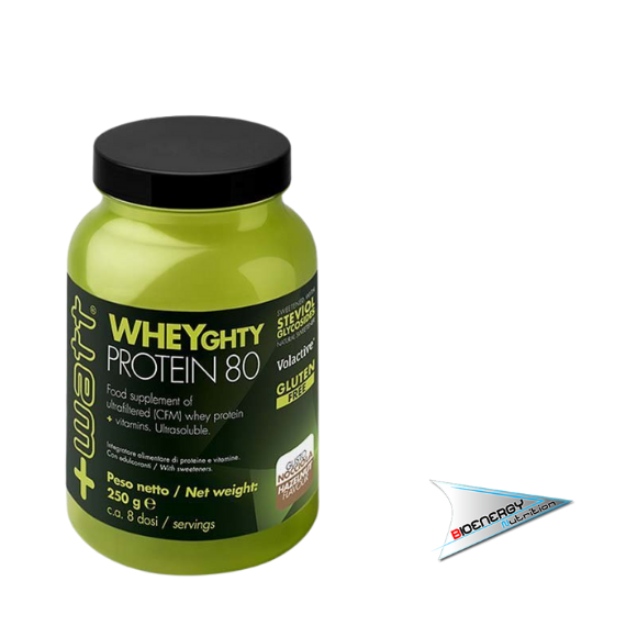 +Watt-WHEYGHTY PROTEIN 80  250 gr Vaniglia  